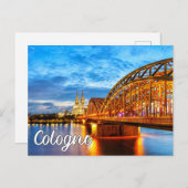 Keulen, Duitsland Briefkaart (Voorkant / Achterkant)