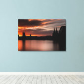 Keulen Duitsland Canvas Afdruk (Insitu (Houten vloer))