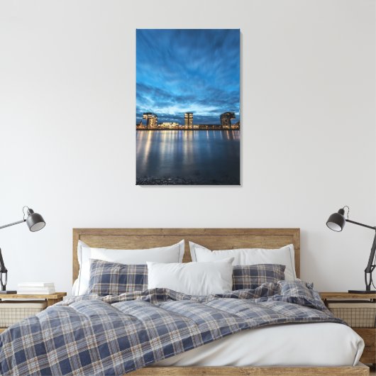Keulen Duitsland Canvas Afdruk (Insitu (Slaapkamer))