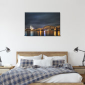Keulen Duitsland Canvas Afdruk (Insitu (Slaapkamer))