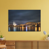 Keulen Duitsland Canvas Afdruk (Insitu (Woonkamer))