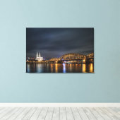 Keulen Duitsland Canvas Afdruk (Insitu (Houten vloer))