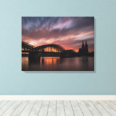 Keulen Duitsland Canvas Afdruk (Insitu (Houten vloer))