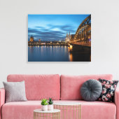 Keulen Duitsland Canvas Afdruk (Insitu (Woonkamer))