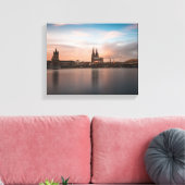 Keulen Duitsland Canvas Afdruk (Insitu (Woonkamer))