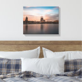 Keulen Duitsland Canvas Afdruk (Insitu (Slaapkamer))