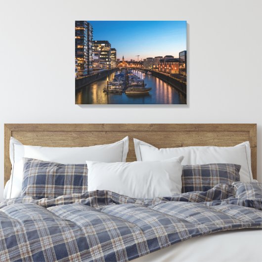 Keulen Duitsland Canvas Afdruk (Insitu (Slaapkamer))