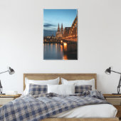 Keulen Duitsland Canvas Afdruk (Insitu (Slaapkamer))