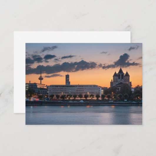 Keulen Duitsland Card (Voorkant / Achterkant)