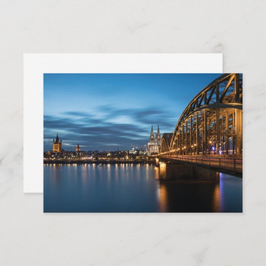 Keulen Duitsland Card (Voorkant / Achterkant)