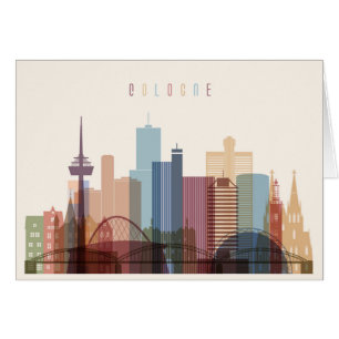 Keulen, Duitsland City Skyline