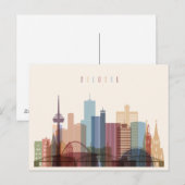Keulen, Duitsland | City Skyline Briefkaart (Voorkant / Achterkant)