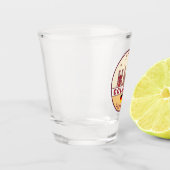 Keulen Duitsland City Skyline Emblem Shot Glas (Links)