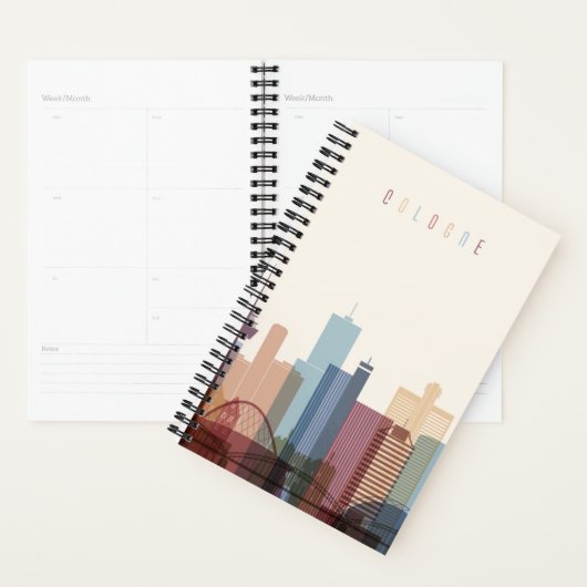 Keulen, Duitsland | City Skyline Planner (Display)