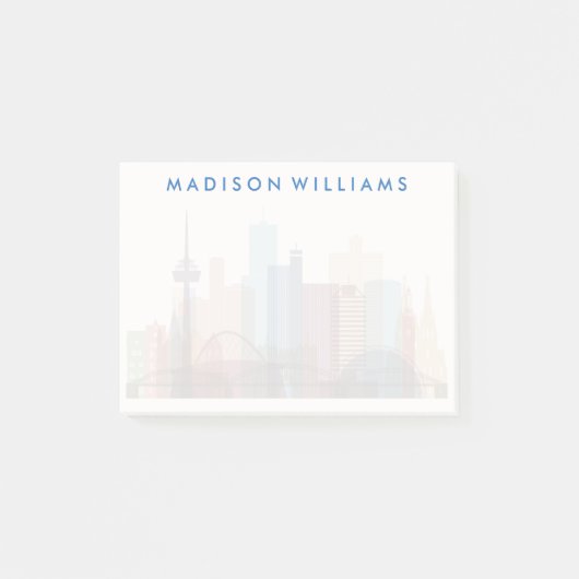 Keulen, Duitsland | City Skyline Post-it® Notes (Voorkant)