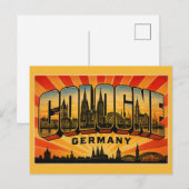 Keulen Duitsland Dom Briefkaart (Voorkant / Achterkant)