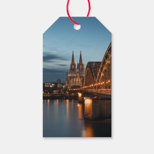 Keulen Duitsland Favor Tags Cadeaulabel (Voorkant)
