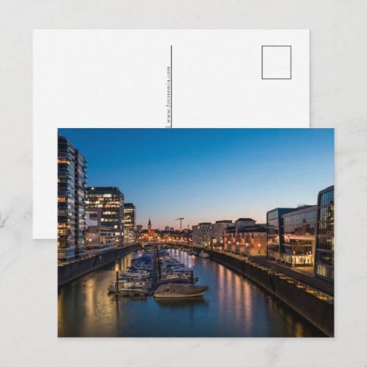 Keulen Duitsland Feestdagenkaart (Voorkant / Achterkant)