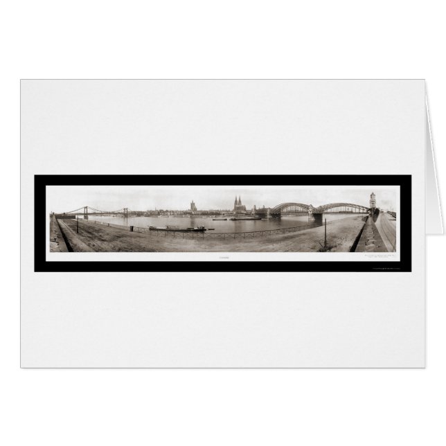 Keulen, Duitsland Foto 1921 (Voorkant Horizontaal)