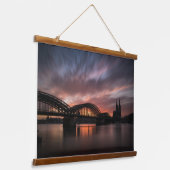 Keulen Duitsland Hangend Wandkleed (Gebogen)