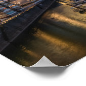 Keulen Duitsland Harbour Poster (Hoek)