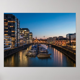 Keulen Duitsland Harbour Poster