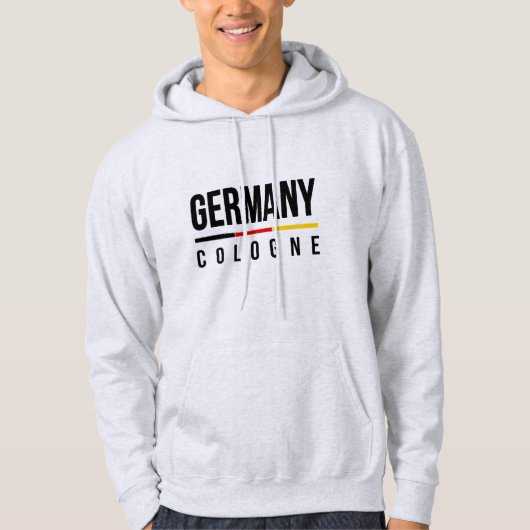 Keulen Duitsland Hoodie (Voorkant)