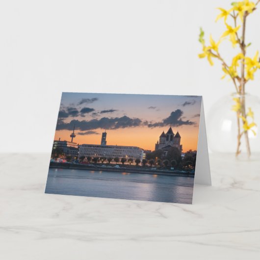 Keulen Duitsland Kaart (Gele Bloem)