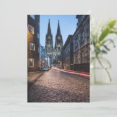 Keulen Duitsland Kaart (Staand voorkant)