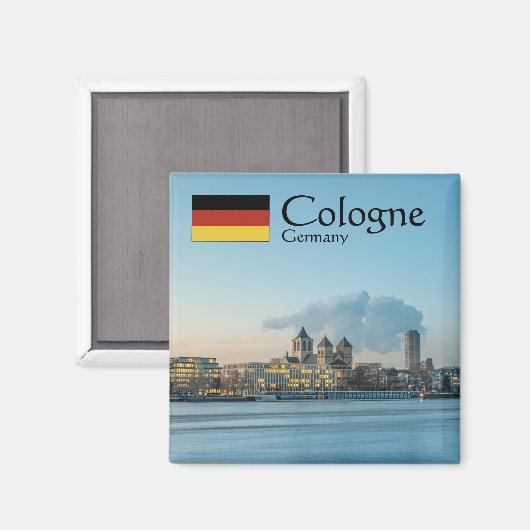 Keulen Duitsland Magneet (Voorkant / Achterkant)