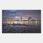 Keulen Duitsland Rechthoekige Sticker (Voorkant)