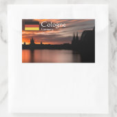 Keulen Duitsland Rechthoekige Sticker (Tas)