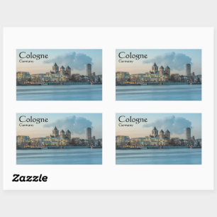 Keulen Duitsland Rechthoekige Sticker