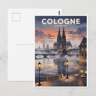Keulen Duitsland Reis uit vroeger tijden Briefkaart