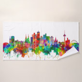 Keulen Duitsland Skyline Badhanddoek (Badhanddoek)