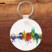 Keulen Duitsland Skyline Sleutelhanger (Voorkant)