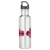 Keulen Duitsland Skyline Waterfles (Achterkant)