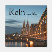 Keulen Duitsland Souvenir Magneet (Voorkant)