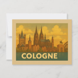 Keulen Duitsland Stad Kunst Briefkaart