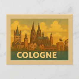 Keulen Duitsland Stad Kunst Briefkaart