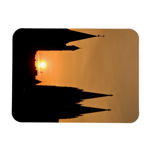 Keulen, Duitsland zonsopgang Magneet (Horizontaal)