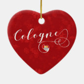 Keulen Heart, Ornament kerstbomen, Duitsland (Achterkant)