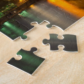 Keulen kathedraal bij nacht, Duitsland Jigzaag Puz Legpuzzel (Zijkant)