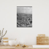 Keulen kathedraal staat niet beschadigd_War Afbeel Poster (Keuken)