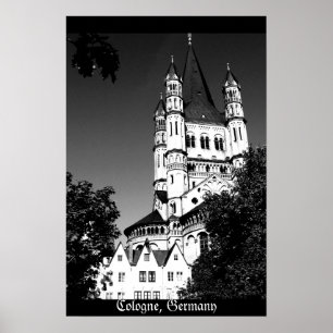 Keulen Kerk Poster