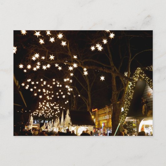 Keulen kerstmarkt, Duitsland Briefkaart (Voorkant)