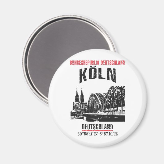 Keulen Magneet (Voorkant / Achterkant)