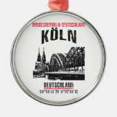 Keulen Metalen Ornament (Voorkant)