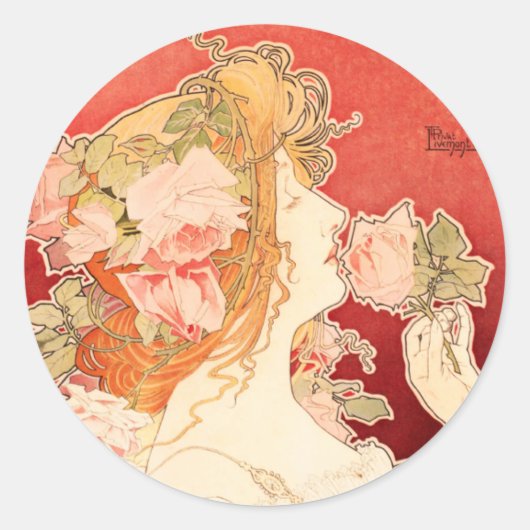 Keulen Parfumerie Ronde Sticker (Voorkant)