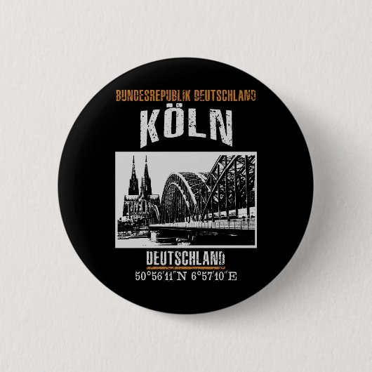 Keulen Ronde Button 5,7 Cm (Voorkant)